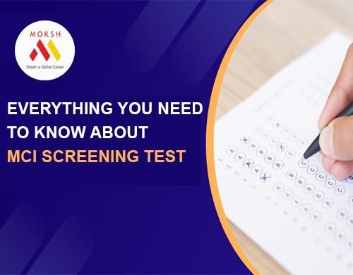 All you Need to know about MCI Screening Test