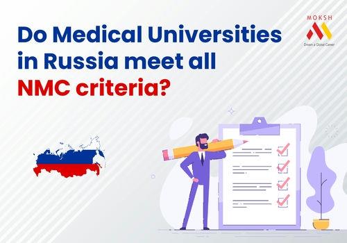 Do medical universities in Russia meet all NMC criteria?