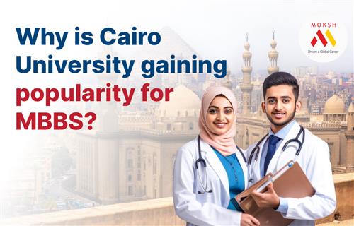 Why is Cairo University gaining popularity for MBBS Studies?