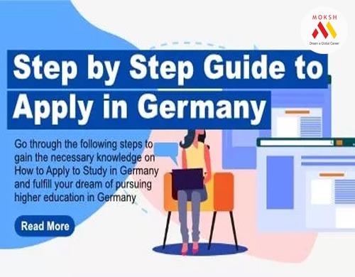 Basic steps to apply for studying in Germany