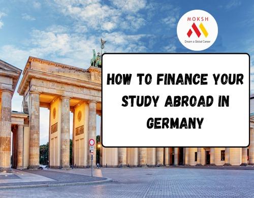 Finance your study in Germany